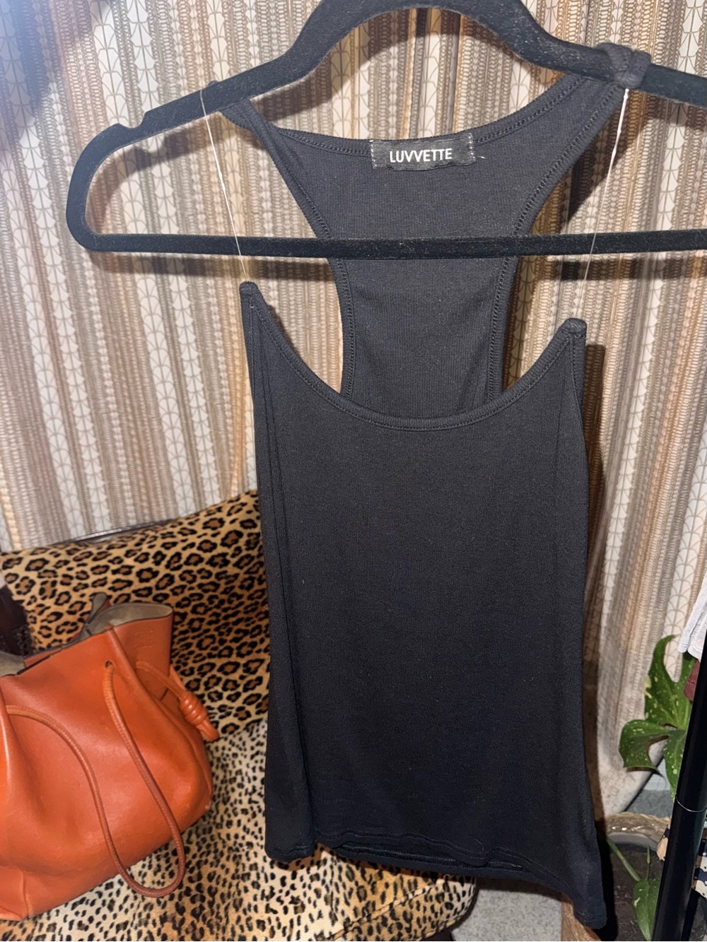 Luvvette Black Racerback Camisole